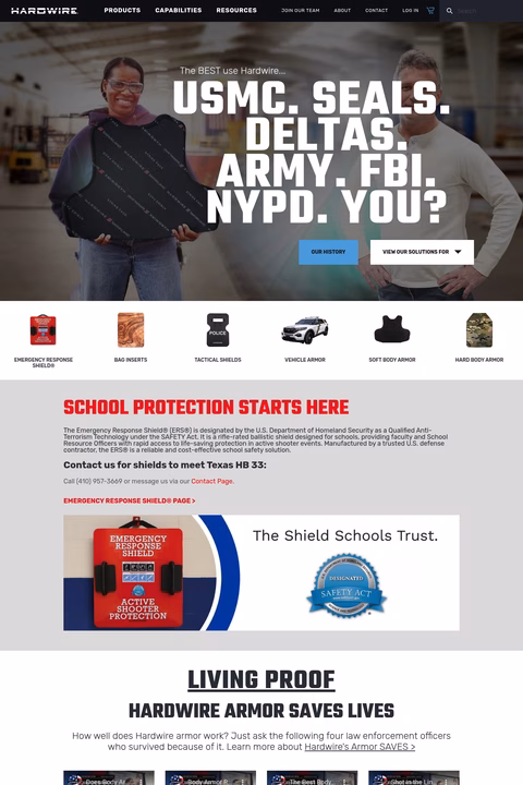 Hardwire Homepage 1440px