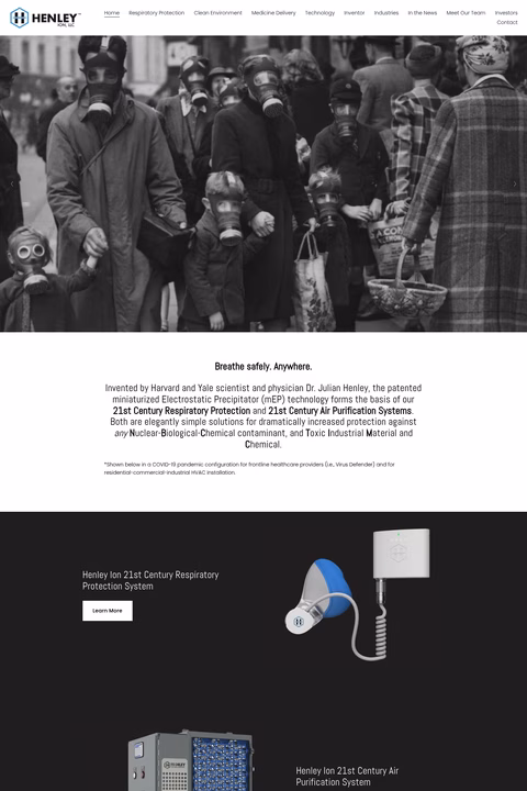 Henley-Ion Homepage 1440px