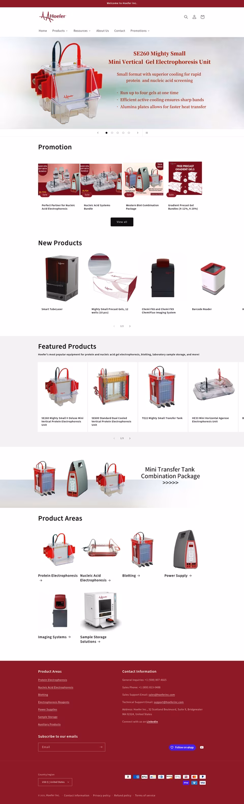 Hoefer Homepage 1440px