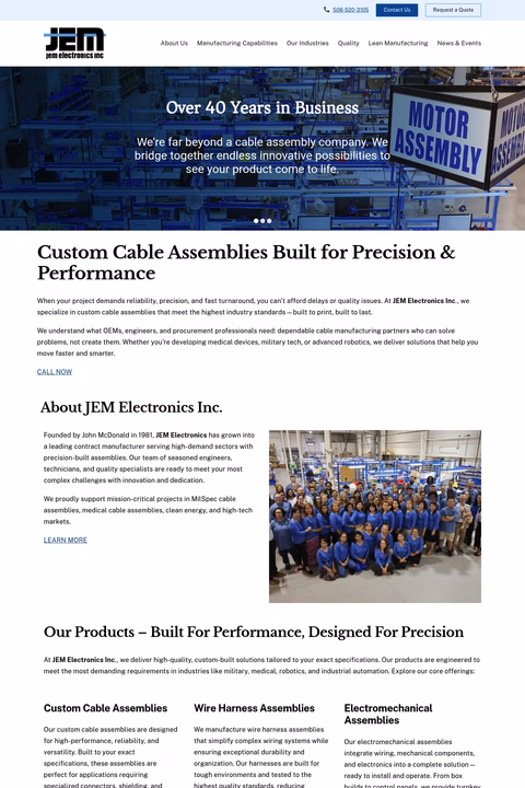 Jem-Electronics Homepage 1440px