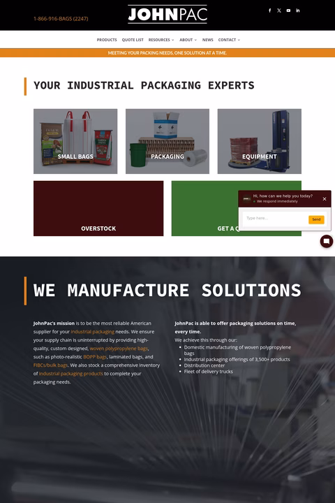 Johnpac Homepage 1440px