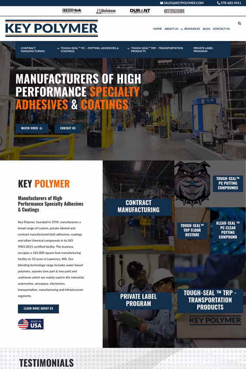 Key-Polymer Homepage 1440px