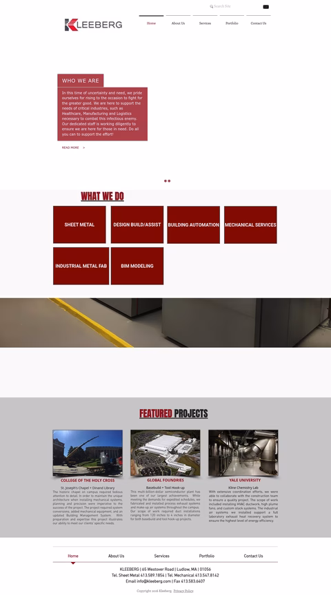 Kleeberg Homepage 1440px