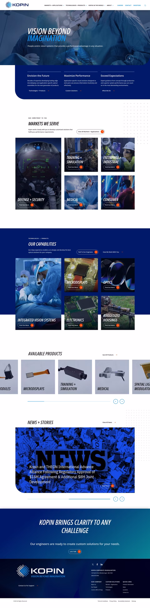 Kopin Homepage 1440px