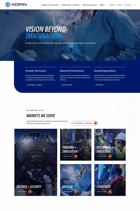 Kopin Homepage 1440px