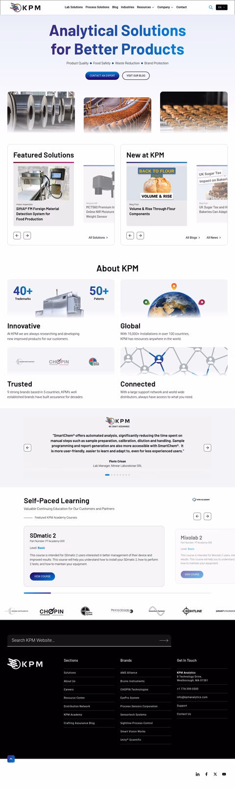 Kpm-Analytics Homepage 1440px