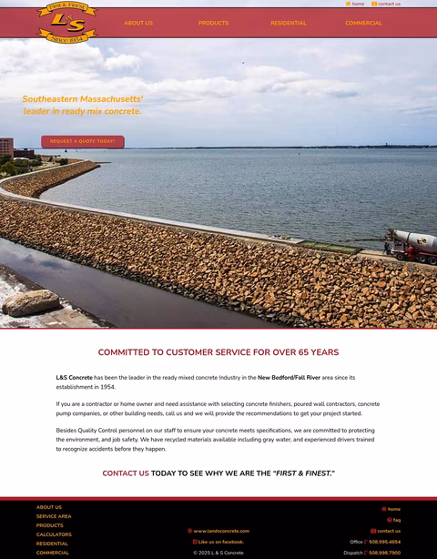 L-S-Concrete Homepage 1440px