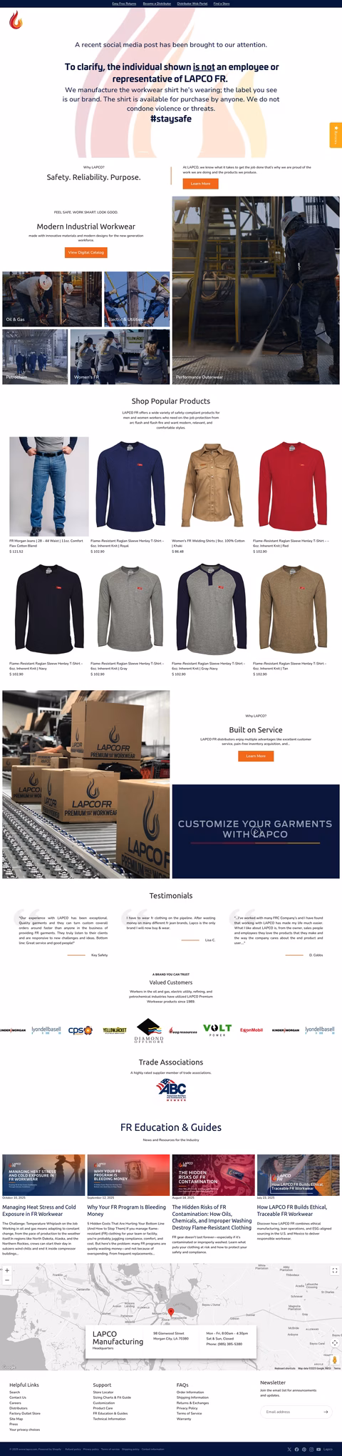 Lapco-Manufacturing Homepage 1440px