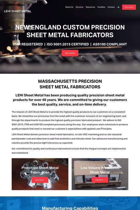 Lehi-Sheet-Metal Homepage 1440px