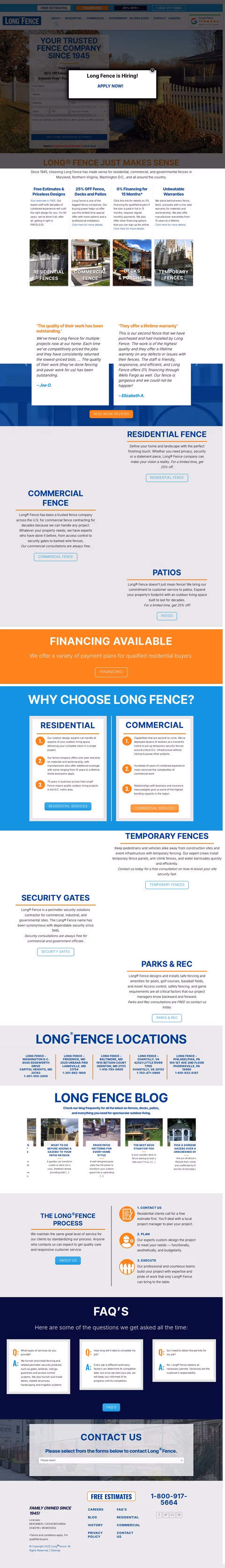 Long-Fence Homepage 1440px