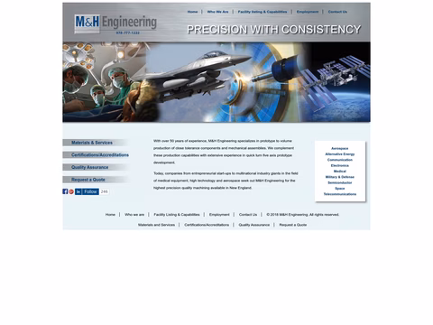 M-H-Engineering Homepage 1440px