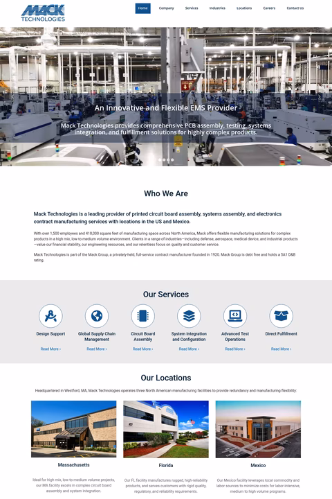 Mack-Technologies Homepage 1440px