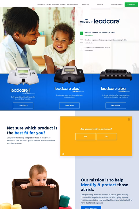 Magellan-Diagnostics Homepage 1440px