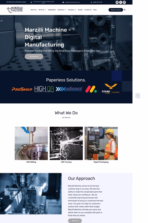 Marzilli-Machine Homepage 1440px