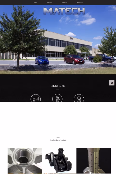 Matech-Solutions Homepage 1440px