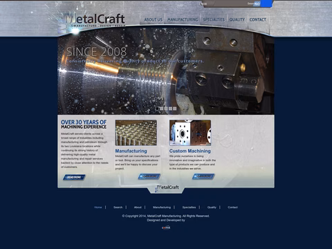 Metalcraft-Manufacturing Homepage 1440px