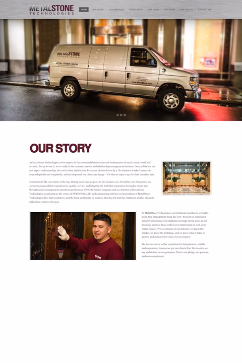Metalstone-Technologies Homepage 1440px