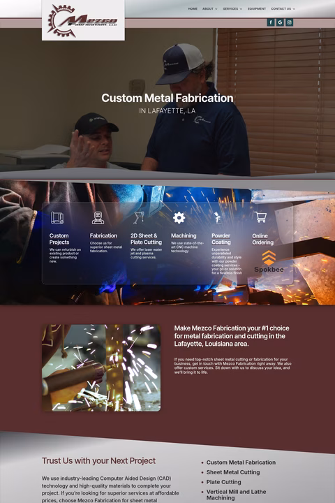 Mezco-Fabrication Homepage 1440px