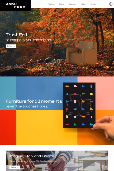 Moduform Homepage 1440px