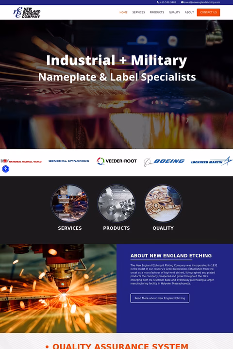 New-England-Etching-Company Homepage 1440px