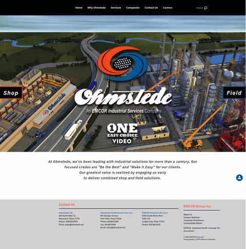 Ohmstede-Limited Homepage 1440px