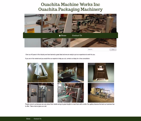 Ouachita-Machine-Works Homepage 1440px