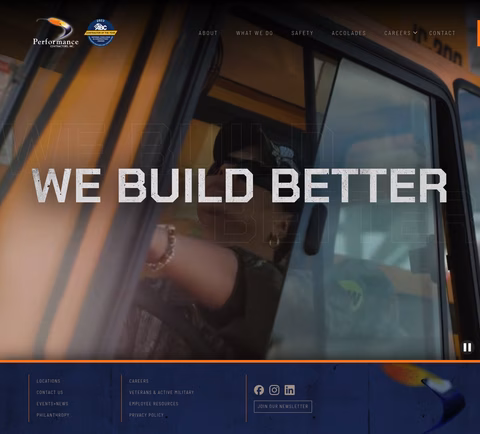 Performance-Contractors Homepage 1440px