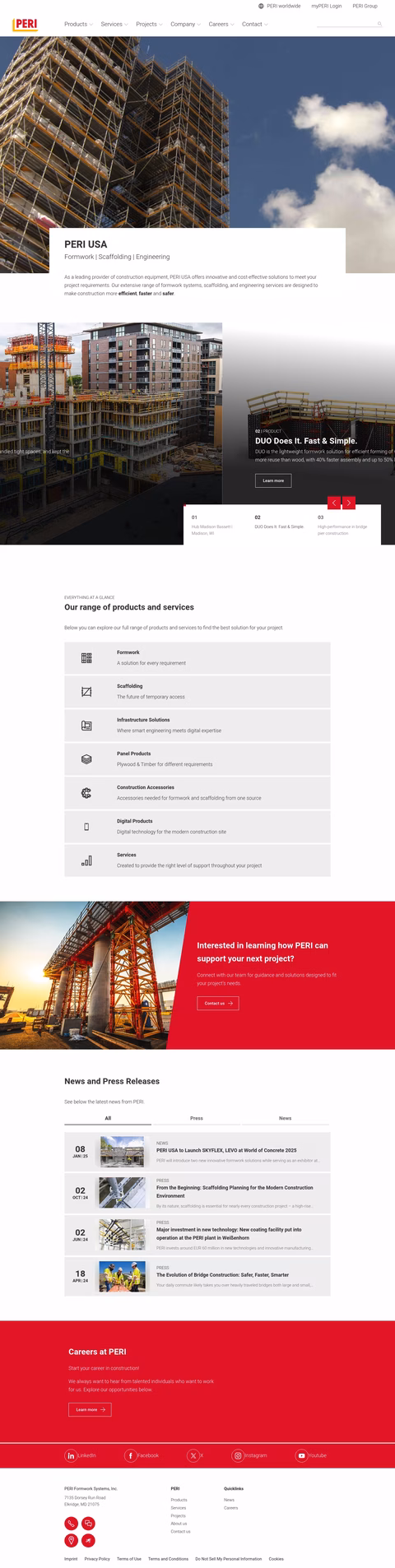 Peri-Usa Homepage 1440px