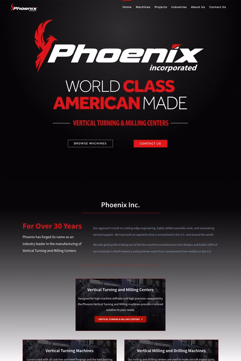 Phoenix-Inc Homepage 1440px