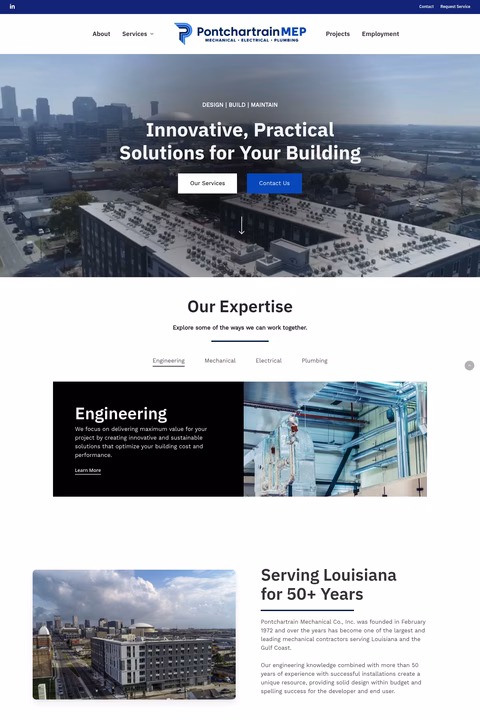 Pontchartrain-Mep Homepage 1440px