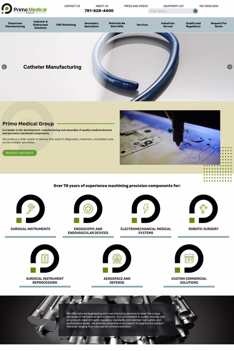 Primo-Medical-Group Homepage 1440px