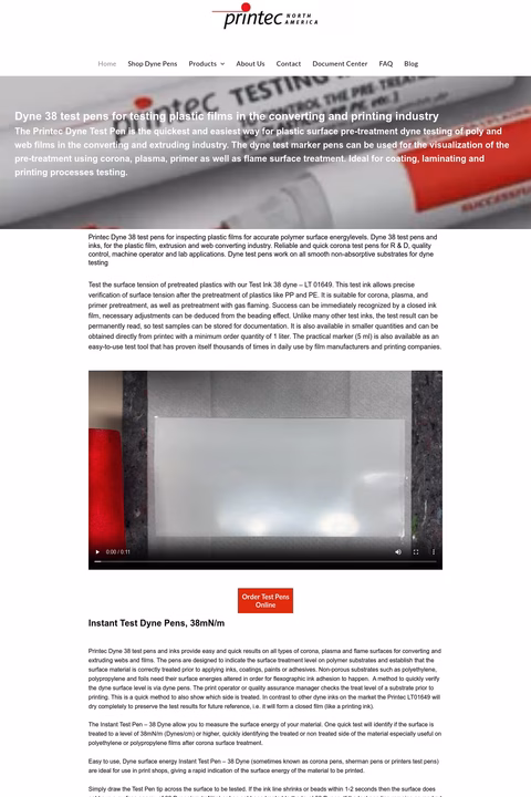 Printec-North-America Homepage 1440px