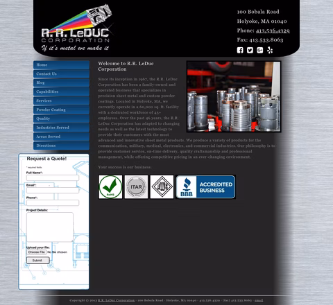 R-R-Leduc-Corporation Homepage 1440px