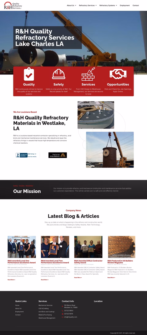 R-H-Quality-Refractory-Services Homepage 1440px