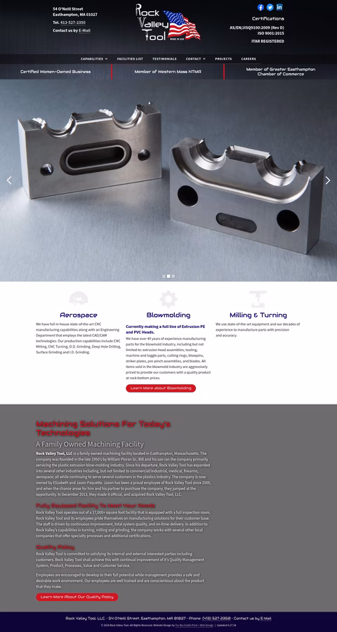 Rock-Valley-Tool Homepage 1440px