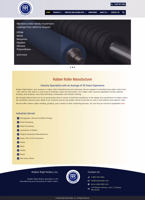 Rubber-Right-Rollers Homepage 1440px