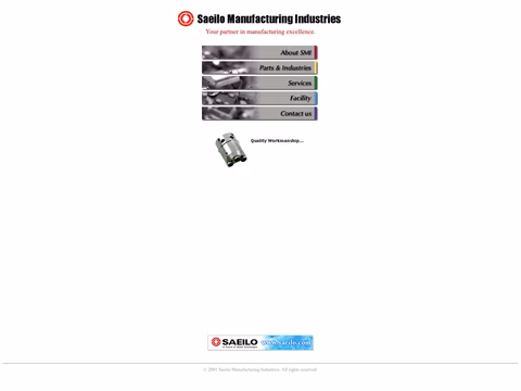 Saeilo-Manufacturing-Industries Homepage 1440px