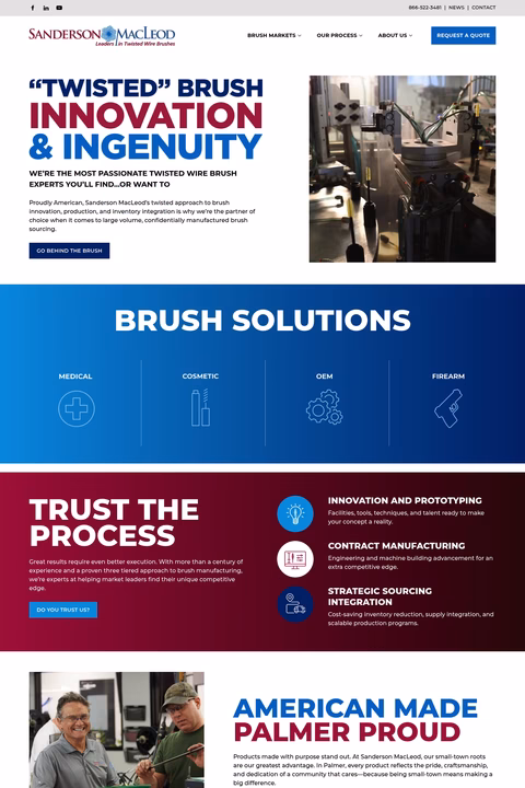 Sanderson-Macleod Homepage 1440px