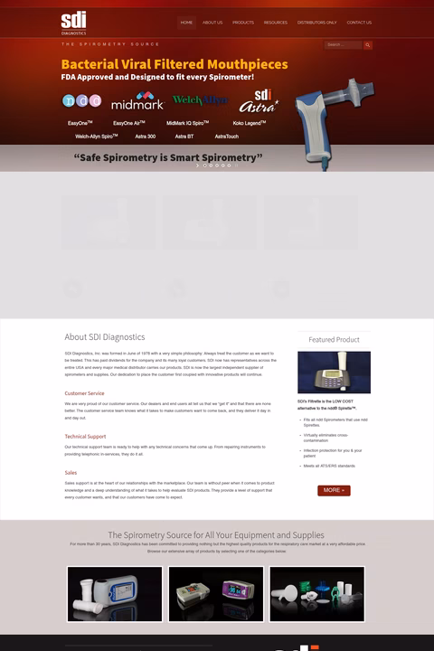 Sdi-Diagnostics Homepage 1440px