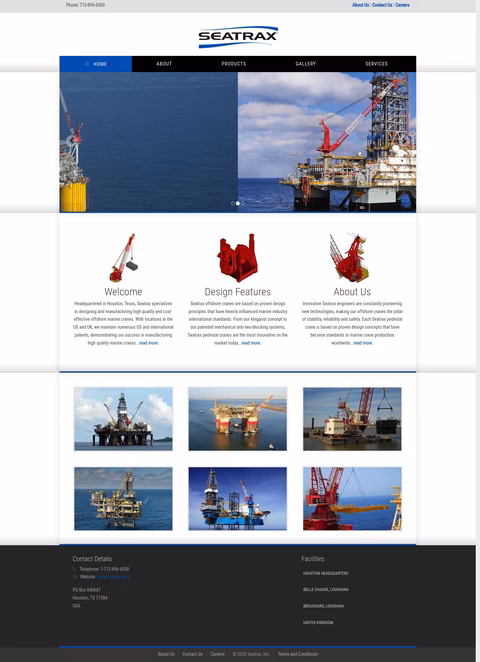 Seatrax Homepage 1440px