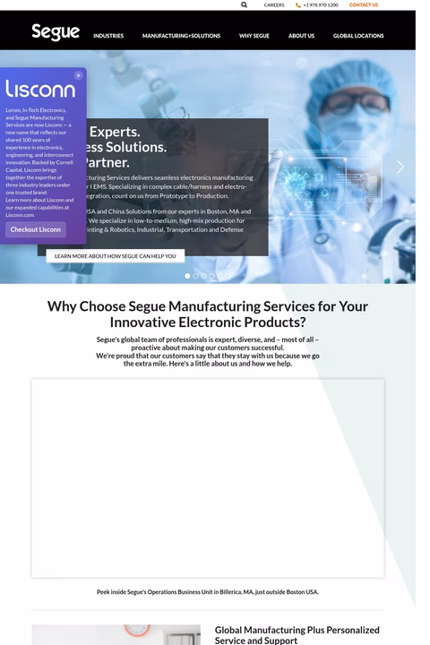 Segue-Manufacturing-Services Homepage 1440px