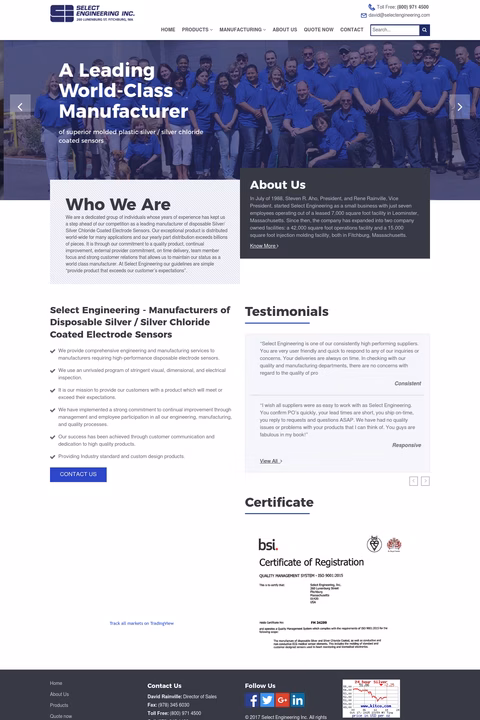 Select-Engineering Homepage 1440px