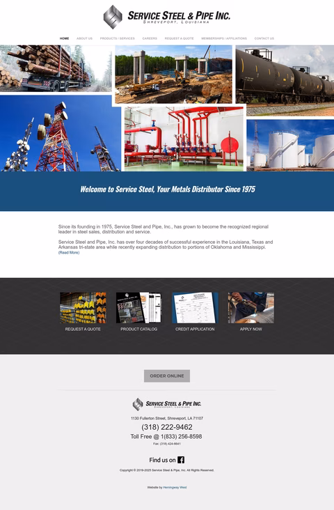 Service-Steel-Pipe Homepage 1440px