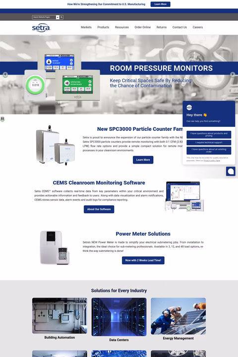 Setra-Systems Homepage 1440px