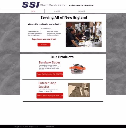 Sharp-Services-Inc Homepage 1440px