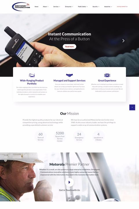 Shreveport-Communications Homepage 1440px