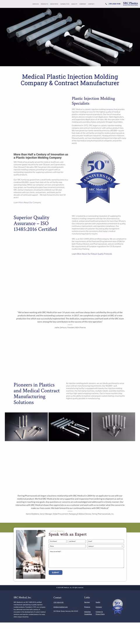 Src-Medical Homepage 1440px