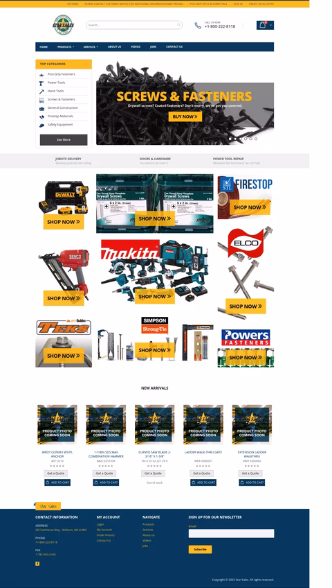 Star-Sales-Distributing Homepage 1440px