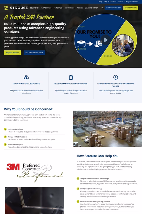 Strouse Homepage 1440px