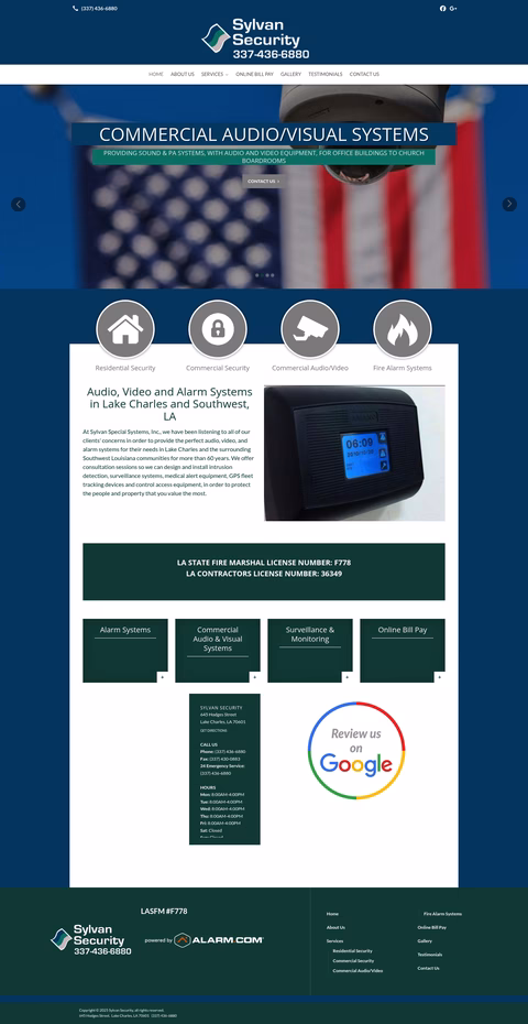 Sylvan-Security Homepage 1440px